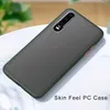 Shocksäker Matt Clear Hard Case för Xiaomi MI Not 10 Lite 9T PRO A3-lock för Xiaomi RedMi Not 9 9S 8T 8 PRO 7 7A 8A 9A 9C