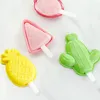 Creative Cactus Fruit Ice Cream Mold by Other Bar - Handmade Popsicle Tools with Sticks for Homemade Ices - WH0464