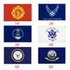 アメリカの国旗米軍のバナーエアフォース海洋Corp Navy Besty RossフラグFlag hlifs薄いXXXラインフラグ