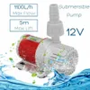 12V 20W Solar Sopersible Fountain Garden Basen 1100L H Filtr Fish Pond Aquarium Water Pump Pump zbiornik FOUN Y200917205E