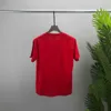 T-shirt da uomo Designer Felpa sabbia estate nuovo cotone di alta qualità stampa manica corta pannello girocollo T-shirt oversize colore nero bianco e3w Q7R2