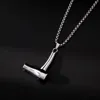 Hanger Kettingen Mode Schaar Haardroger Ketting Voor Vrouwen Mannen Zilveren Kleur Punk Vintage Blade Kam Barber Lange Sieraden