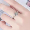 Cluster Rings Cross Oval Vintage Punk Thin Adjustable Thai Silver Color Ring For Women Mens Korean Trendy Simple Tibetan Jewelry Gifts S-R22