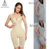 Shapewear Body Shaper Women Butt Lifter Midja Trainer Korrigering Slimming Underkläder Bodysuit Slit Belly Faja Girdle Belts1