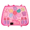 Princess Toys Girl Makeup Gereedschap Set Koffer Cosmetische Pretgevend Spelen Kit Kindergift LJ201009