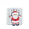 Plast servettring Jul Rhinestone Wrap Santa Claus stol Buckle hotell bröllop levererar hem bord dekoration w-00472