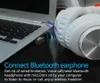 Bluetooth 5.0 USBアダプターガジェットトランスミッターワイヤレスレシーバーオーディオドングルセンダーブラック