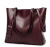 HBP Bolsos Monederos Bolsos de Hombro de Color sólido para Mujer Bolsos Informales de Cuero de PU Suave Bolso de Mujer Todo fósforo Rosa 0007