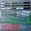 Fishing Rod Spinning Fly Feeder Carbon Fiber Pesca Carp Fishing Rods feederHard FRP Telescopic fishing pole236J2297876