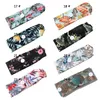 Yoga hoofdbanden met knop Floral Sports Hoofdband Elastische Gedrukte Haarband Training Gym Haarbanden Haaraccessoires 38 Kleur B7676