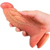 NXY Dildos Anal Toys Zhenyanggen Series 1 Liquid Silicone Make up Penis Super Simulation Large Thick False Adult Products Female 0225