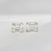 OEVAS Classic 925 Sterling Silver Created Gemstone Diamonds Earrings Ear Studs Wedding Bride Fine Jewelry Wholesale 220210