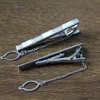 Groom Ties Fashion Style Necktie Men Metal Simple Bar Clasp Mens Tie Clip