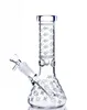 Glass Water Bongs Downstem Perc Bubbler Hookahs Glass Bubbler Waterpipes Freezable Coil Beaker Dab Rigs Smoke Pipe