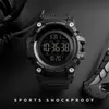 Skmei Countdown StopWatch Sport Watch Mens Watches Top Brand Luxo Men Wrist Assista à prova d'água Led Electronic Digital Male Watch 25821946