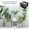 Flower Pot Silicone Concrete Molds Cement Mods DIY Craft Plaster Clay Mould Succulent Planter Mold Candlestick Form Making Tools C9085340