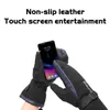 Ski Gloves 1 Pair Full Finger Heated Warm Mittens Touch Screen Waterproof Electric Heating Mitten Mens Womens