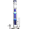 Gravity Glass Water Bongs Bubbler Hookahs Shisha Smoke Glass Pipe Heady Dab Rigs Chicha med 18mm skål