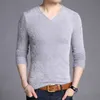 AKSR Men's Winter Warm Wool Knitted Pullover Sweater Jumper Men V Neck Mohair Cashmere Sweaters Sueter Hombre Pull Homme 201211