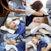 cadeaux de saint valentin 100% mousse à mémoire de forme arqué oreiller couple câlin sommeil oreiller anti main engourdi cou protection bras morts bureau sieste V4