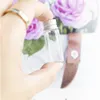 4ml Glass Container avec Silver Spiral Aluminium Cap Petit clair Craft Vial et Convient pour Souhaitant bouteilles cosmétiques rechargées