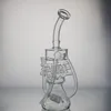 Toro Vidro Bong Hookahs Mini Água Boro Tubos Hill Lateral De Vidro Rig