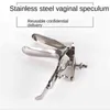 NXY Expansion Device Female Vaginal Speculum Fun Stainless Steel Sizeable Dilator 18 Sex Toys Vagina Viewer Adult Products 1207