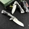 Tactical Spring Assisted Open Camping Survival Pocket Knife CKT 5190 Gentleman's Folding Knife 3.107\\ Satin Plain Blade