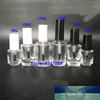 vernis à ongles vide bouteilles verre