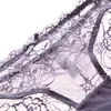 Modemarke Damen-Unterwäsche-Set aus Baumwolle, sexy BH und Höschen, Übergröße, lila Spitze, Push-up, 3/4 Körbchen, gepolstert, X1122240k