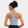 NWT RACERBACK Soutien-gorge intégré Buttery-Soft Yoga Workout Gym Crop Tops Femmes Naked-feel Fitness Sport Athletic Crop Vest Bras Z1125