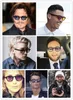 최고 품질의 Jackjad New Fashion Johnny Depp Lemtosh 스타일 라운드 선글라스 색조 색조의 바다 렌즈 브랜드 디자인 파티 쇼 Sun Glasses O283J