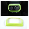Car Rear Exhaust Vent Decorative Cover Green For Jeep Wrangler JL JT Auto Internal Accessories