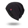 New Tide Mens Hip-hop Style Winter Keep Warm Windproof Caps Handmade Knitted Skull Thicken Caps Hats