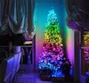 Światła dekoracji Choinki Wodoodporna Kolorowa LED String Lights App Controlled Light Strings z 250 LED Lights Christmas Light -L