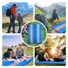 SGODDE Sleeping Pad Mattress Camping Tent Inflatable Folding Portable Waterproof Spliceable Backpacking Travel Beach Air Mats 220216