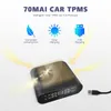 70MAI Tire Pressure Sensor Tire Car DVR PressureMonitoring System Solar Power LCD Display Xiaomi 70 MAI TPMS CARSECURITY ALARMS5346364