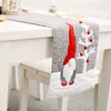 Christmas Santa Gnome Plush Doll Table Runners Xmas Party Tracloth Family Dinners Hotel Banquet Placemat JK2011xB