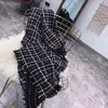 Novo outono inverno feminino039s cachecol moda senhora designer xadrez cachecóis imprimir xales macios pashmina foulard femme tamanho longo xale6509807