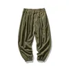 Mrgoldenbowl outono nova calças masculinas estilo japonês calças harem calças coreano homem solto tornozelo trousers 201110