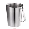 Misurino spesso in acciaio inossidabile 304 con scala 500/700/1000/2000/1500ml cucina per cuocere il tè misurino di grande capacità T200523