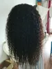 브라질 인간의 머리카락 전체 메커니즘 가발 처녀 머리 모자없는 가발 10-32 인치 천연 검은 색 바디 웨이브 딥파