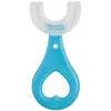 Silicone Baby Toothbrush Teethers 360 Degree U-shaped Child Toothbrushes Brush Kids Teeth Oral Care Cleaning 20220225 Q2