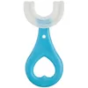 Silicone Baby Toothbrush Teethers 360 Degree U-shaped Child Toothbrushes Brush Kids Teeth Oral Care Cleaning 20220225 Q2