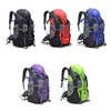 50L 60L Utomhus Ryggsäck Camping Klättring Väska Vattentät Bergsklättring Vandring Ryggsäckar Molle Sport Rucksack 220104