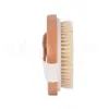 Natural Bristle Brush Shower Exfoliation Body Massage For Removing Complexion Dulling Dead Skin Baths Tool