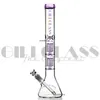 18 Zoll Shisha Glasbecher Bong Wasserpfeife Dab Rig dick mit Matrix Perc Perkolatoren Heady Pipes Bongs Quarz Banger Bohrinseln Bubbler