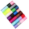 Satin Ribbon 9mm* 250 Yards High Quality Polyester Ribbon For Flower Gift Packing Festival Present Wedding Decoration 186 Colors