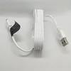 1.5m 5FT White Micro V8 USB Charger Cables Codes Wire for Samsung Note4 S4 HTC