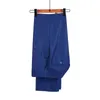 Cenne Des Graoom New Men Suit Costume Blazer Pantaloni Tailor-Made 2 pezzi Plaid Slim Fit Blue Business Wedding DressDG-961 201106